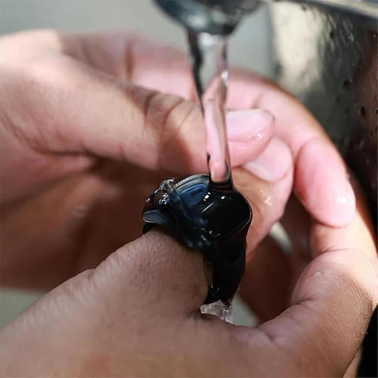 خاتم ذكر ذكي إسلامي | مسبحة رقمية مع تنبيهات للصلاة