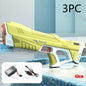 Summer Full Automatic Electric Water Gun Toy Induction Water Absorbing High-Tech Burst Water Gun Beach Outdoor Water Fight Toys
