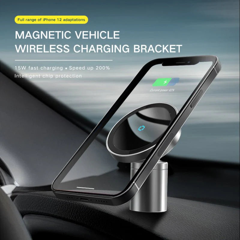 15W Magnetic Magsafe Car Charger