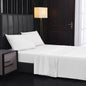 Solid Color Four-piece Sanded Bedsheet Set
