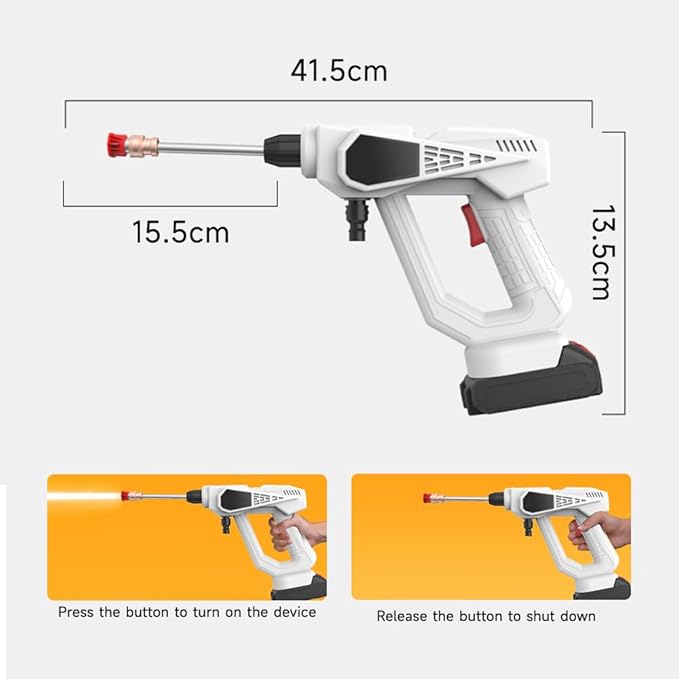 High-Pressure Cordless Car Washer Gun