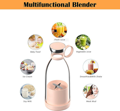 Portable Rechargeable Smoothie Juicer Bottle