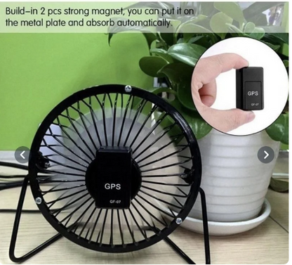 Mini Magnetic Real-Time GPS Tracker & Audio Monitor