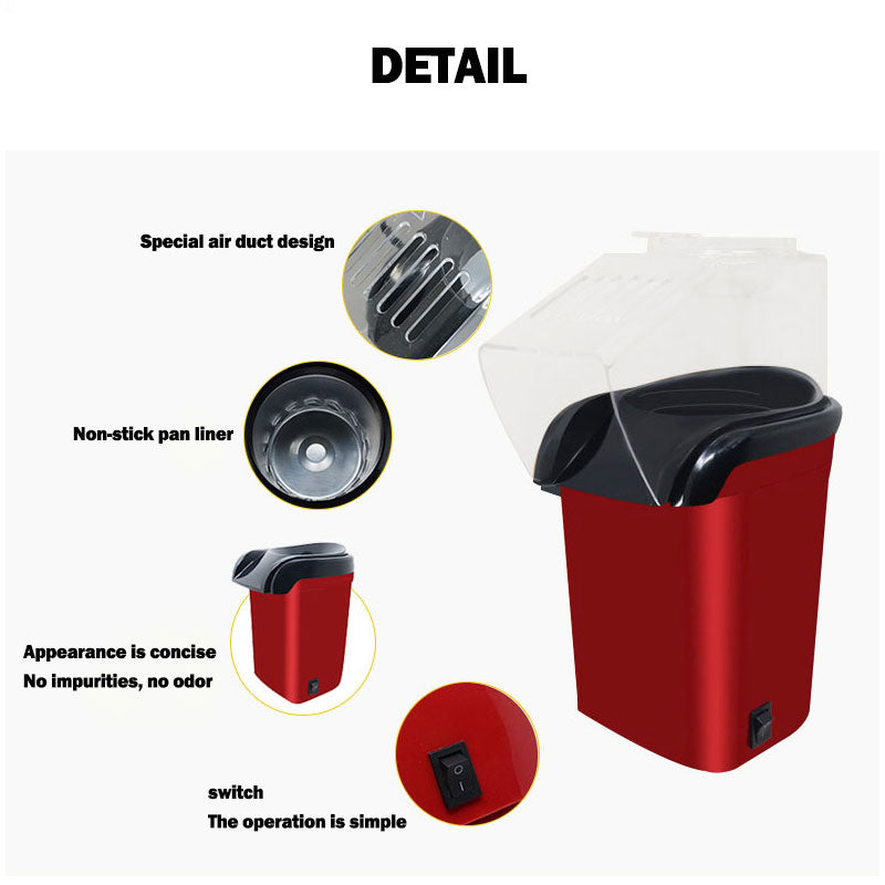 Retro Desktop Mini Popcorn Maker
