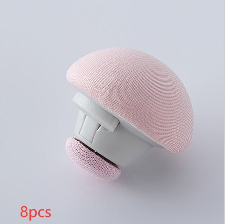 Mushroom Quilt Holder Macaron Non-Slip BedSheet Clips Quilt Clip One-Click To Unlock Sheets Non-Slip Fixing Clip Shelf Plate