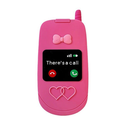 Flip Phone Shape Mirror Phone Case