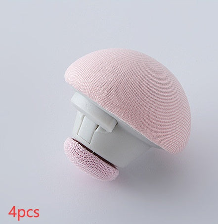 Mushroom Quilt Holder Macaron Non-Slip BedSheet Clips Quilt Clip One-Click To Unlock Sheets Non-Slip Fixing Clip Shelf Plate