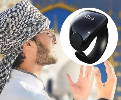 Weslamic iTasbih Smart Zikr Ring | Digital Tasbih with Prayer Alerts